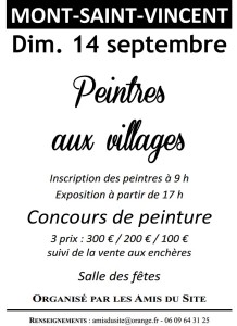 Journée peinture de Mont-Saint-Vincent