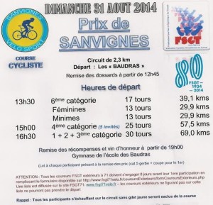 Prix de Sanvignes (Cyclisme)