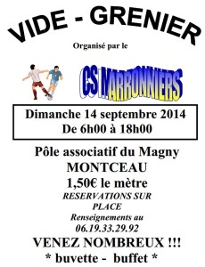 Rappel : Club Sportif des Marronniers (Montceau-les-Mines)