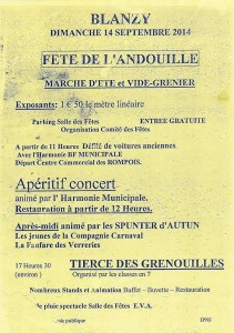 Fête de l’andouille (Blanzy)