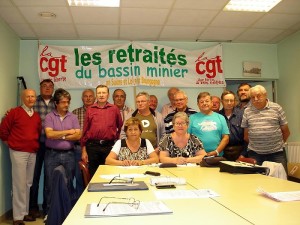 RAPPEL : Syndicat CGT des retraités multipro du Bassin minier