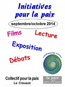 Collectif pour la Paix- Le Creusot