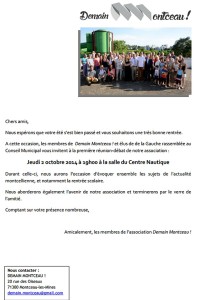 « Demain Montceau ! » (Montceau-les-Mines)