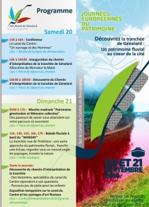 Journées du Patrimoine des 20 et 21 septembre 2014  (Génelard)