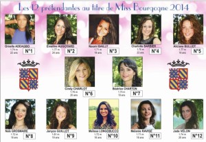 Election Miss Bourgogne