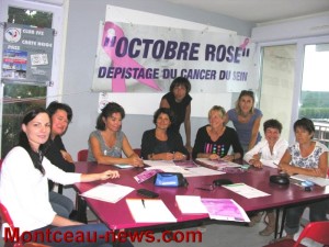« Octobre rose » (Montceau-les-Mines)