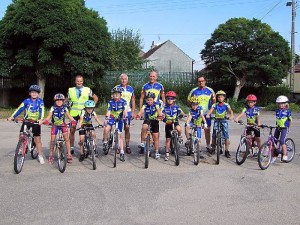 Reprise des entraînements de l&rsquo;école de cyclisme du VCM (Montceau-les-Mines)