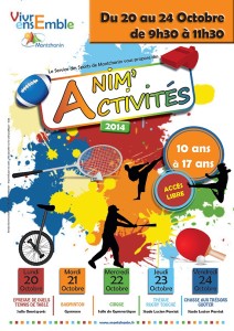 « Anim&rsquo;Acitivités 2014 » (Montchanin)