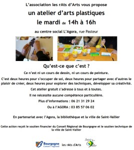 Association « Les rAtsd&rsquo;Arts » Saint-Vallier