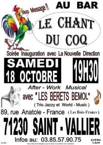 Bar « Le chant du coq » (Saint-Vallier)
