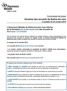 Caisse d&rsquo;Assurance Maladie de Saône-et-Loire