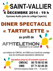 Téléthon 2014 à Saint-Vallier