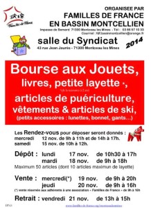 Familles de France en bassin montcellien