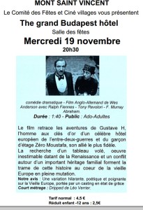 Comité des fêtes – Ciné Villages (Mont-Saint-Vincent)