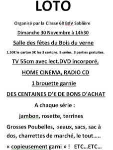 Classe 68 du Bois du Verne – Sablière (Montceau)