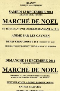 Marché de Noël de Blanzy