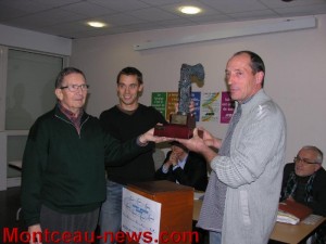 Remise du trophée du Fair Play (Blanzy)