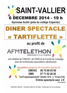 OMVAC, OMS et Comité de jumelage de Saint-Vallier