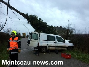Ce vendredi matin à Perrecy-les-Forges…
