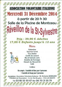 Réveillon de la Saint Sylvestre