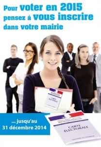 Inscriptions sur les listes électorales