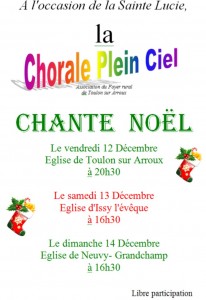 Chorale « Plein ciel » (Toulon-sur-Arroux)