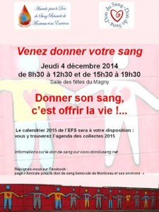 Amicale pour le Don du Sang Bénévole (Montceau-les-Mines)