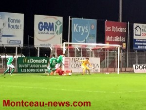 Score final – AS Saint Etienne (B) : 0 – FCMB : 1 (CFA)