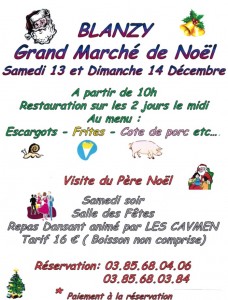 Grand marché de Noël (Blanzy)