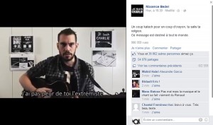 Attentat contre Charlie Hebdo – Maxence Bedel à écouter…