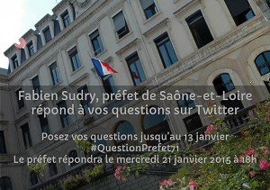 Insolite : Fabien Sudry, préfet de Saône-et-Loire…