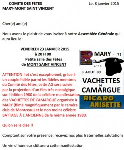 Comité des fêtes (Mary Mont-Saint-Vincent)