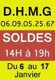 Soldes chez DHMG (Montchanin)