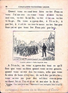 Avec la Maison d’Ecole de Montceau-les-Mines…