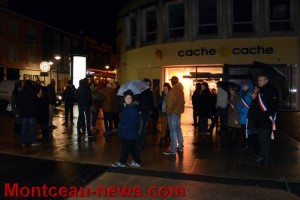 Rassemblement spontané ce mercredi soir à Montceau-les-Mines…