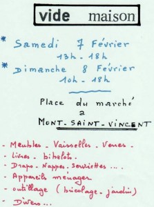 Vide maison (Mont-Saint-Vincent)