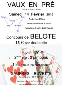 Comité des fêtes de Vaux en Pré