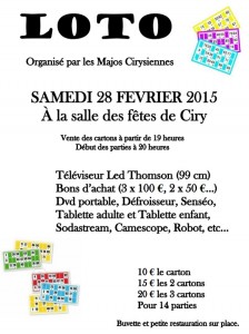 « Majos Cirysiennes » (Ciry-Le-Noble)