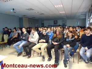 Le directeur du Centre Spatial Guyanais de Kourou au lycée Parriat (Montceau)