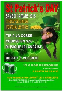 GSX-R Oorganisation : St Patrick’s Day (Montceau-les-Mines)