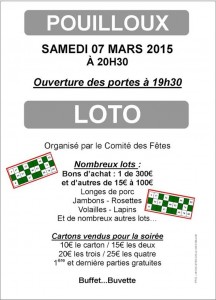 Comité des fêtes de Pouilloux