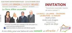 Elections territoriales 2015 – Montceau – Saint Bérain-sous-Sanvignes