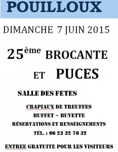 Brocante et puces (Pouilloux)