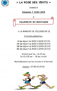 « La rose des vents » – comité des fêtes (Villeneuve-en-Montagne)
