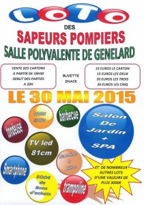 Loto des sapeurs pompiers (Génelard)