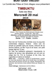 Comité des fêtes – Ciné Villages (Mont-Saint-Vincent)