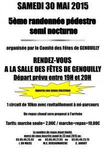 5ème marche semi-nocturne (Genouilly)