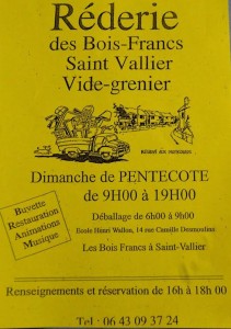 RAPPEL : Réderie des Bois Francs (Saint-Vallier)