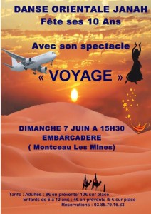 « Association de danse orientale Janah »