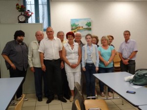 Nouvelle secrétaire à la section PS de Saint-vallier.